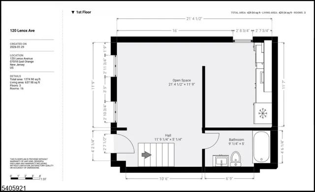 $520,000 | 118 Lenox Avenue, East Orange, NJ 07018
