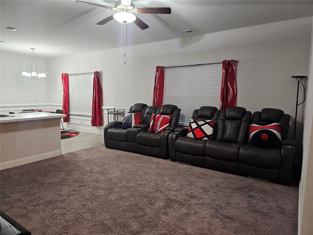 2153 Red Oak Circle Union City, GA 30291 - Photo 16 of 34 a living room with furniture and a ceiling fan