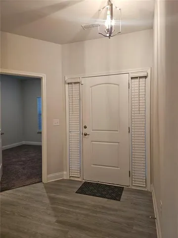 wooden floor in an empty room