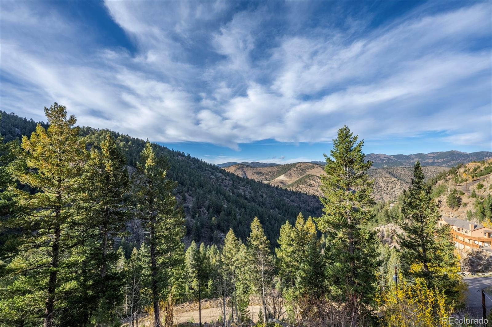 900 Sawmill Creek Road Evergreen, CO 80439 - Photo 11 of 50 a view of a bunch of trees and bushes