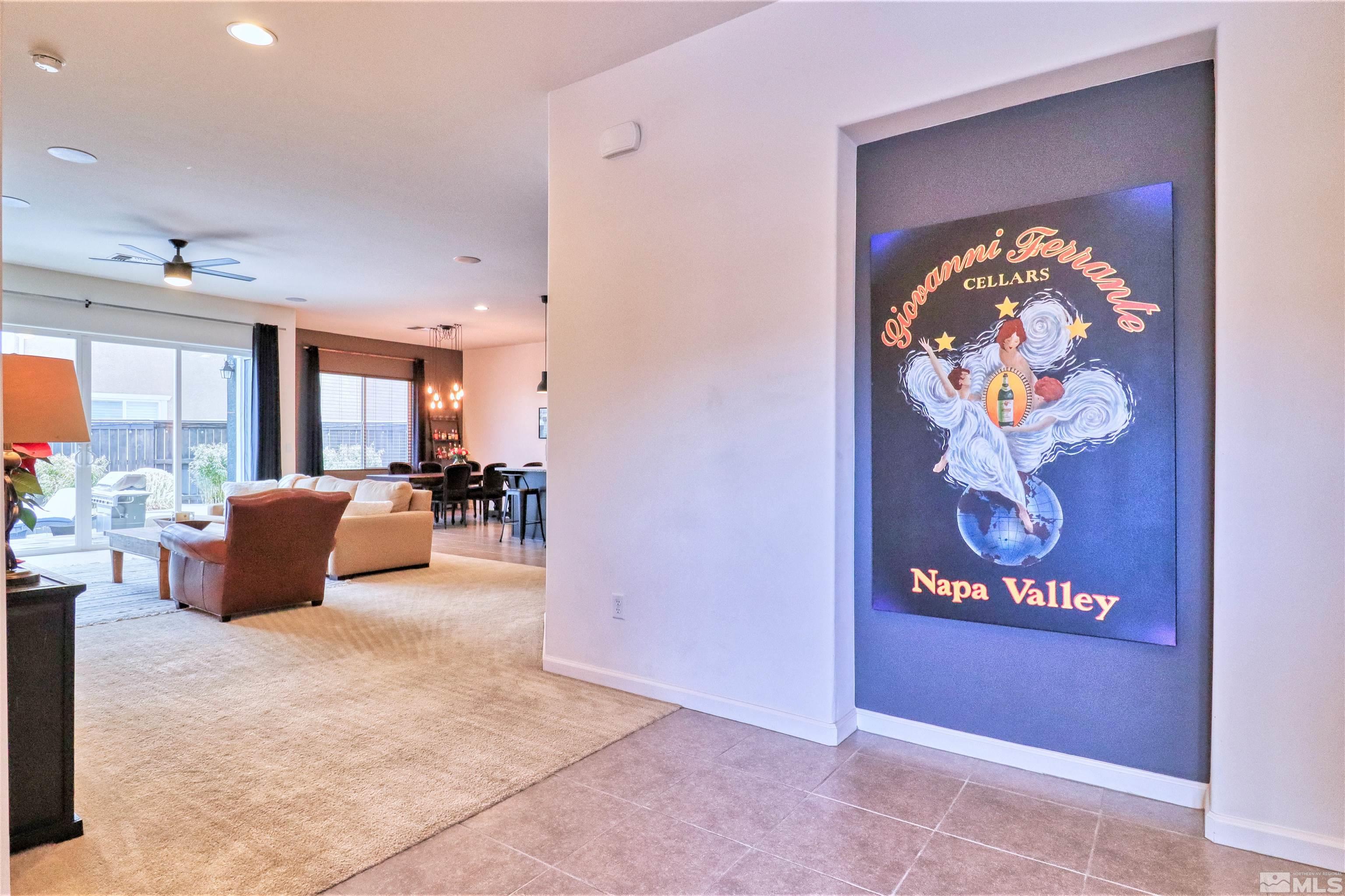 2790 Bonfire Lane Reno, NV 89521 - Photo 5 of 37 an entryway with a chandelier