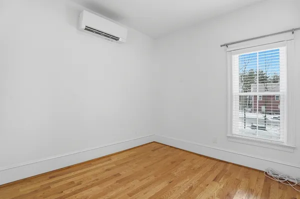 wooden floor in an empty room