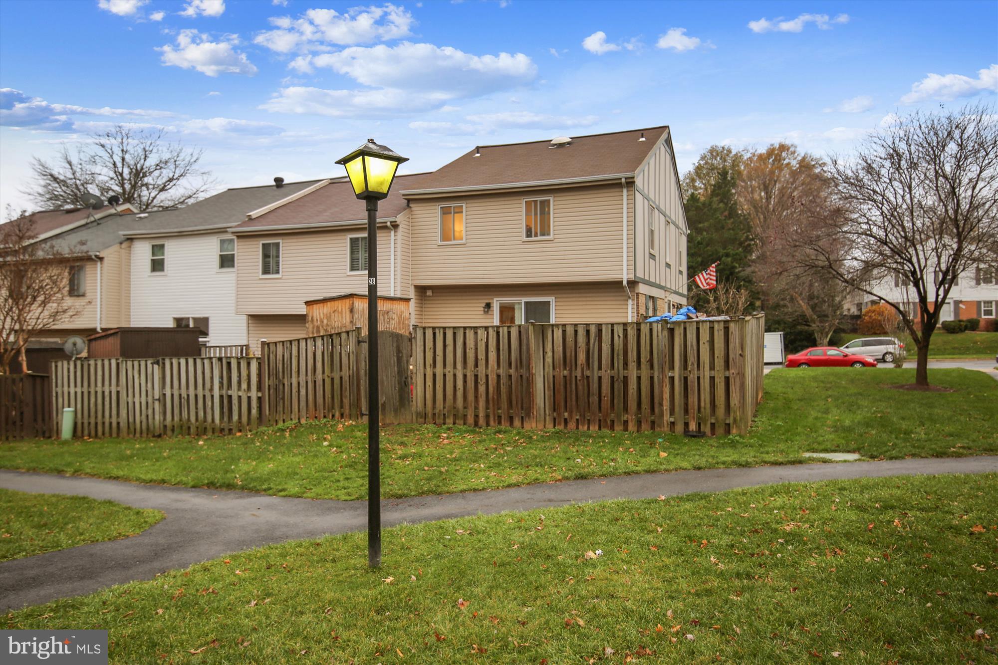 17721 Buehler Road, Unit 13 Olney, MD 20832 - Photo 41 of 42 Back of the house with Privacy Fence