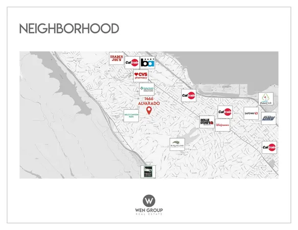 $2,888,000 | 1466 Alvarado Avenue, Burlingame, CA 94010