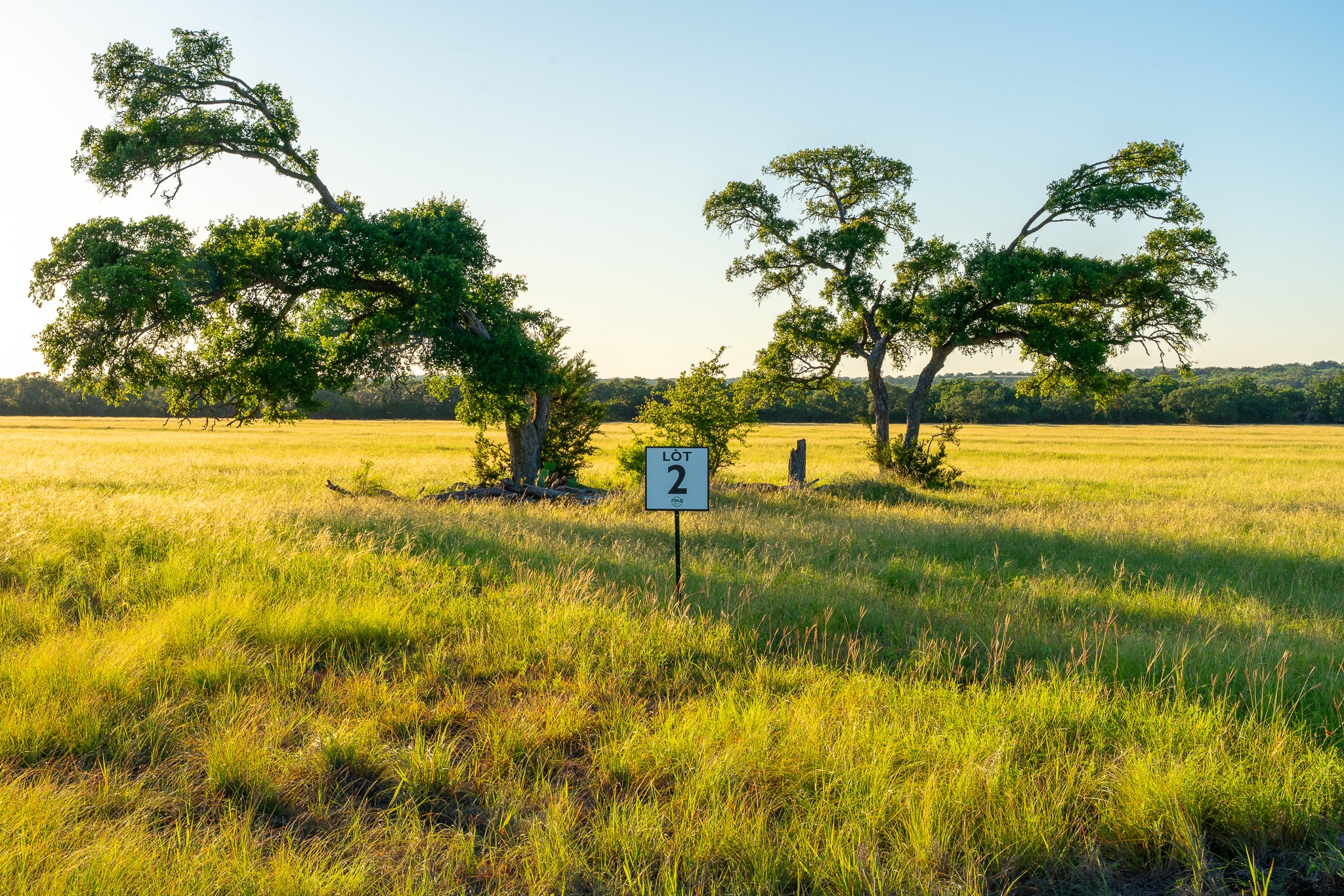 2 Feild Ranch Road Lampasas, TX 76550 - Photo 39 of 40 A tranquil, sun-kissed field with mature trees, awaiting new construction.