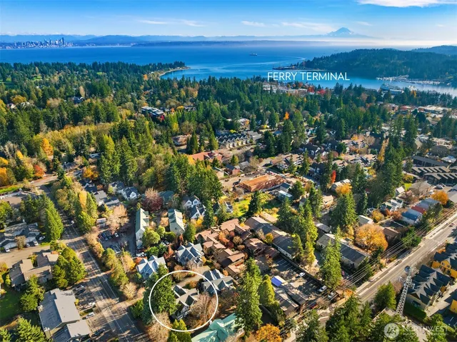 view of city and mountain