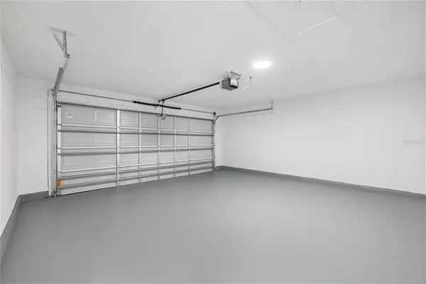 a view of a room with an empty space