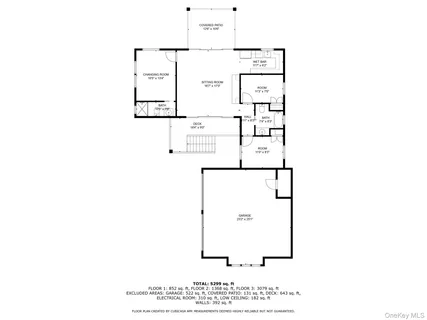 a picture of a floor plan