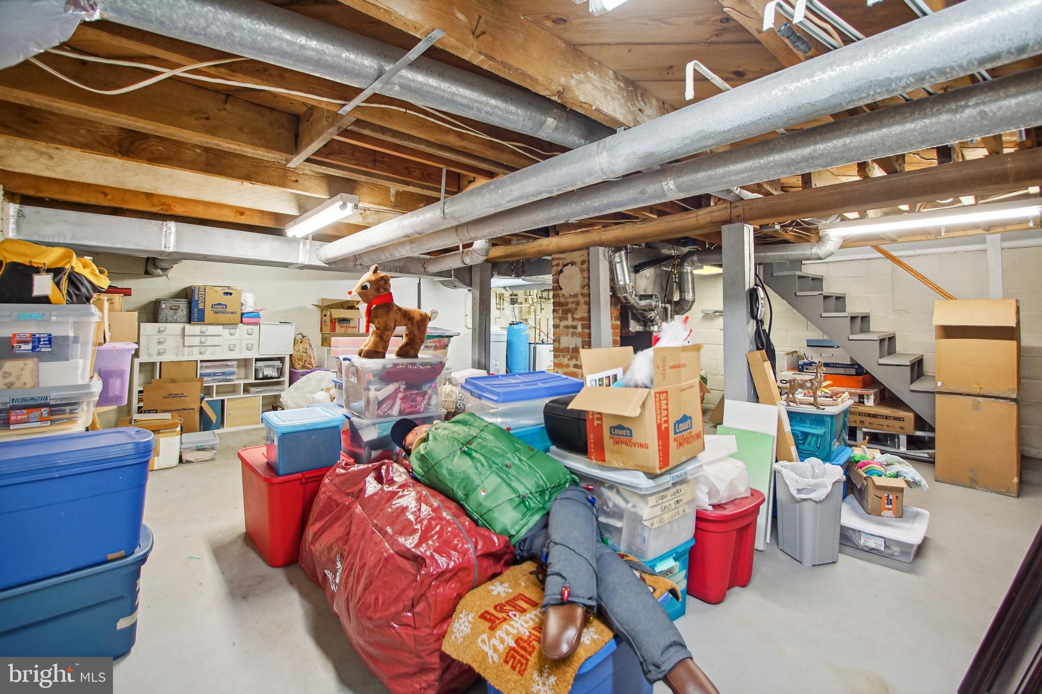 8675 Rue Court Owings, MD 20736 - Photo 41 of 50 Unfinished basement