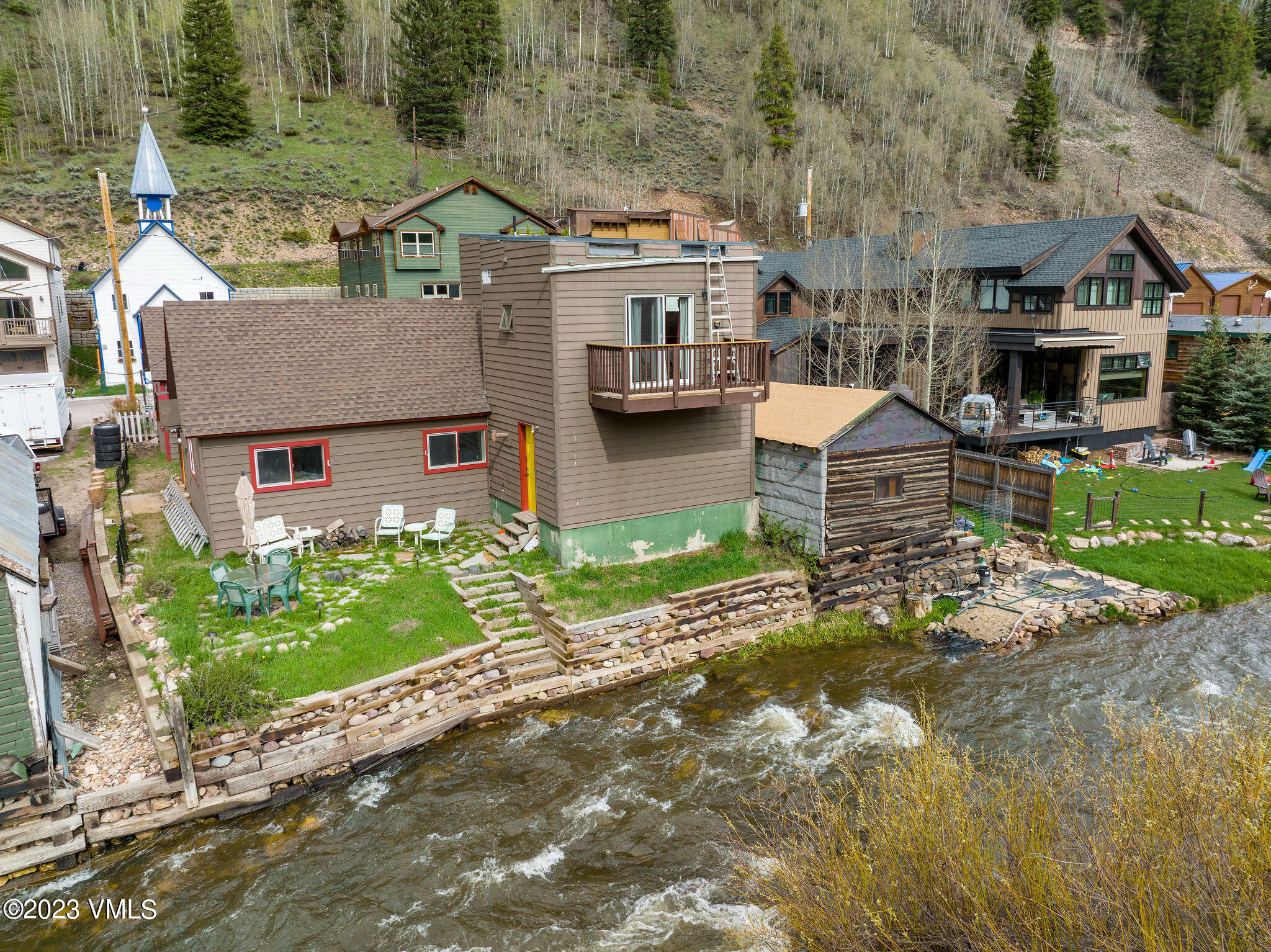 407 Eagle Street Red Cliff, CO 81649 - Photo 18 of 22 407_eagle_st_aerial_f