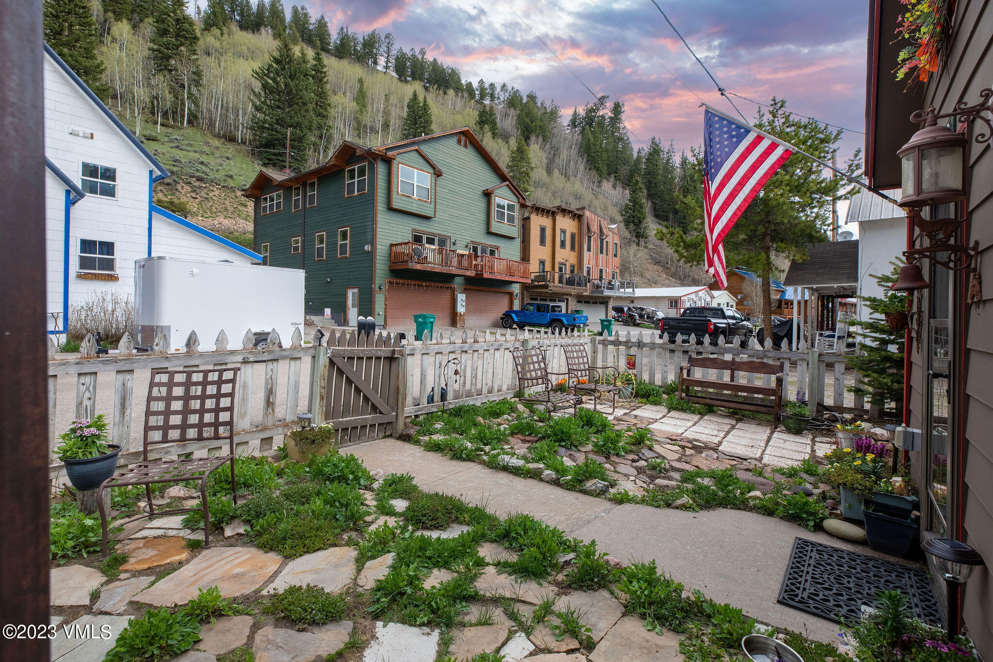 407 Eagle Street Red Cliff, CO 81649 - Photo 21 of 22 407_eagle_st_exterior_courtyard_b