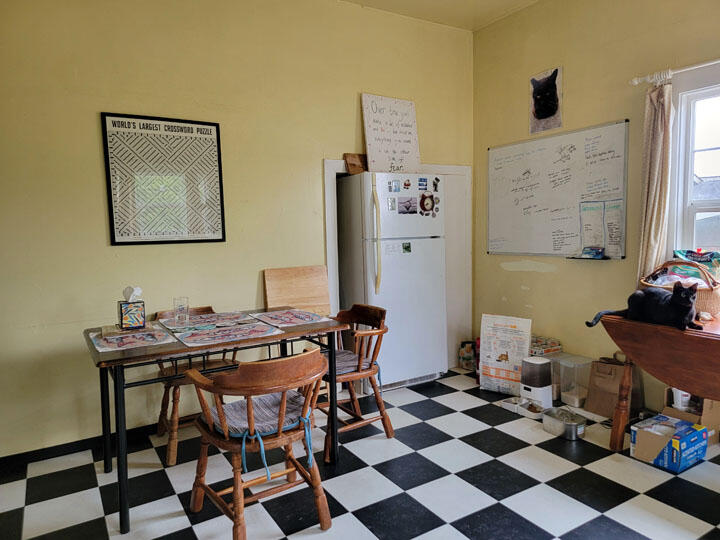 120 13th Street Arcata, CA 95521 - Photo 34 of 37 a view of a workspace with furniture and wooden floor