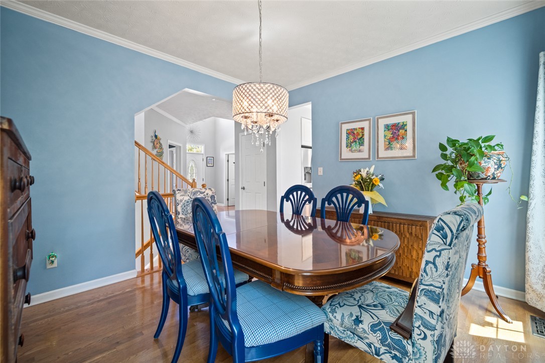 55 Janney Lane Springboro, OH 45066 - Photo 20 of 38 This dining room offers an elegant setting for meals and entertaining.