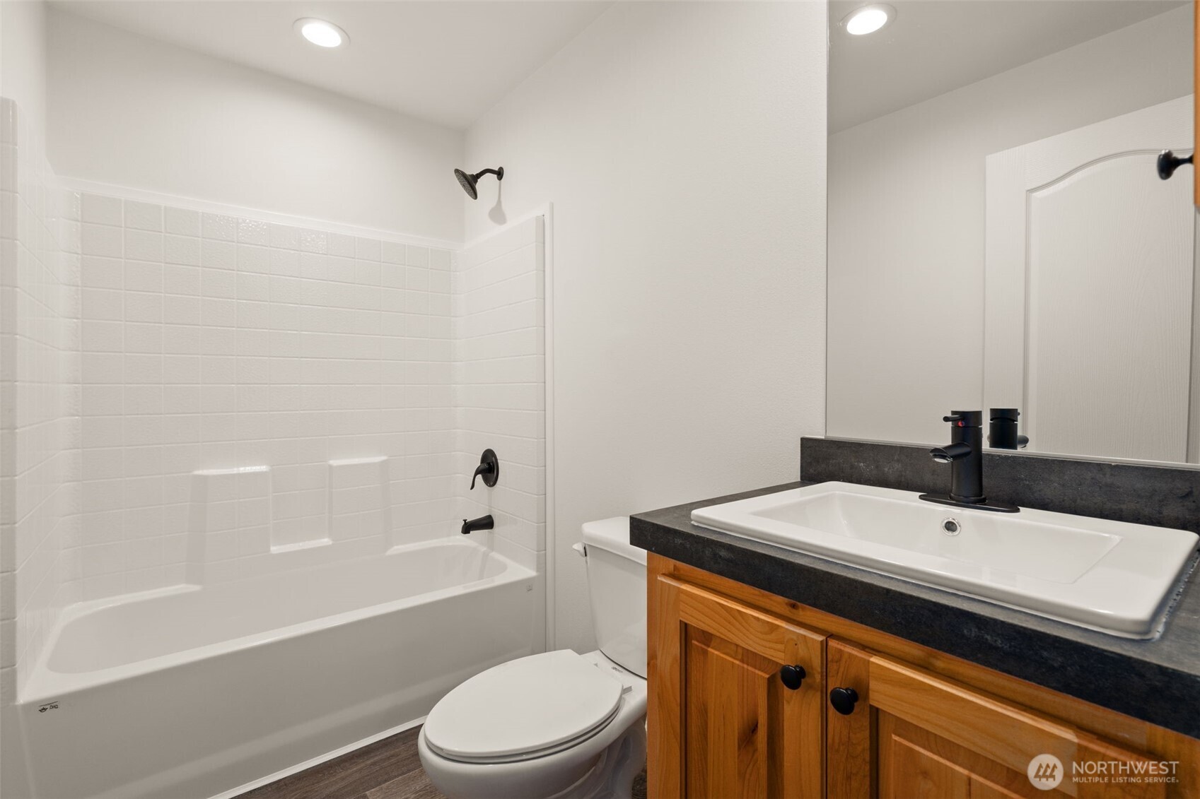 175 Boyd Road Randle, WA 98377 - Photo 19 of 26 a bathroom with a sink a toilet and shower