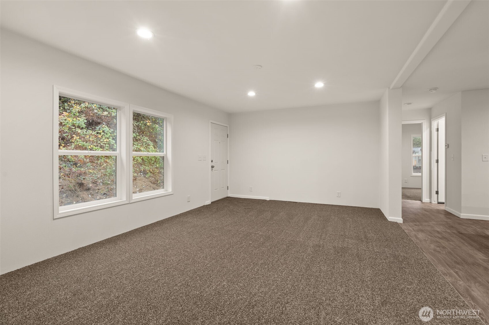 175 Boyd Road Randle, WA 98377 - Photo 9 of 26 a view of an empty room with a window