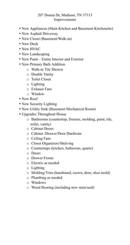 $749,900 | 207 Donna Drive, Madison, TN 37115