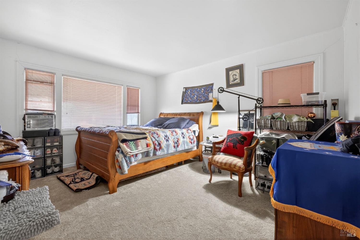 689 Plum Drive Santa Rosa, CA 95404 - Photo 10 of 26 a bedroom with a bed and a couch