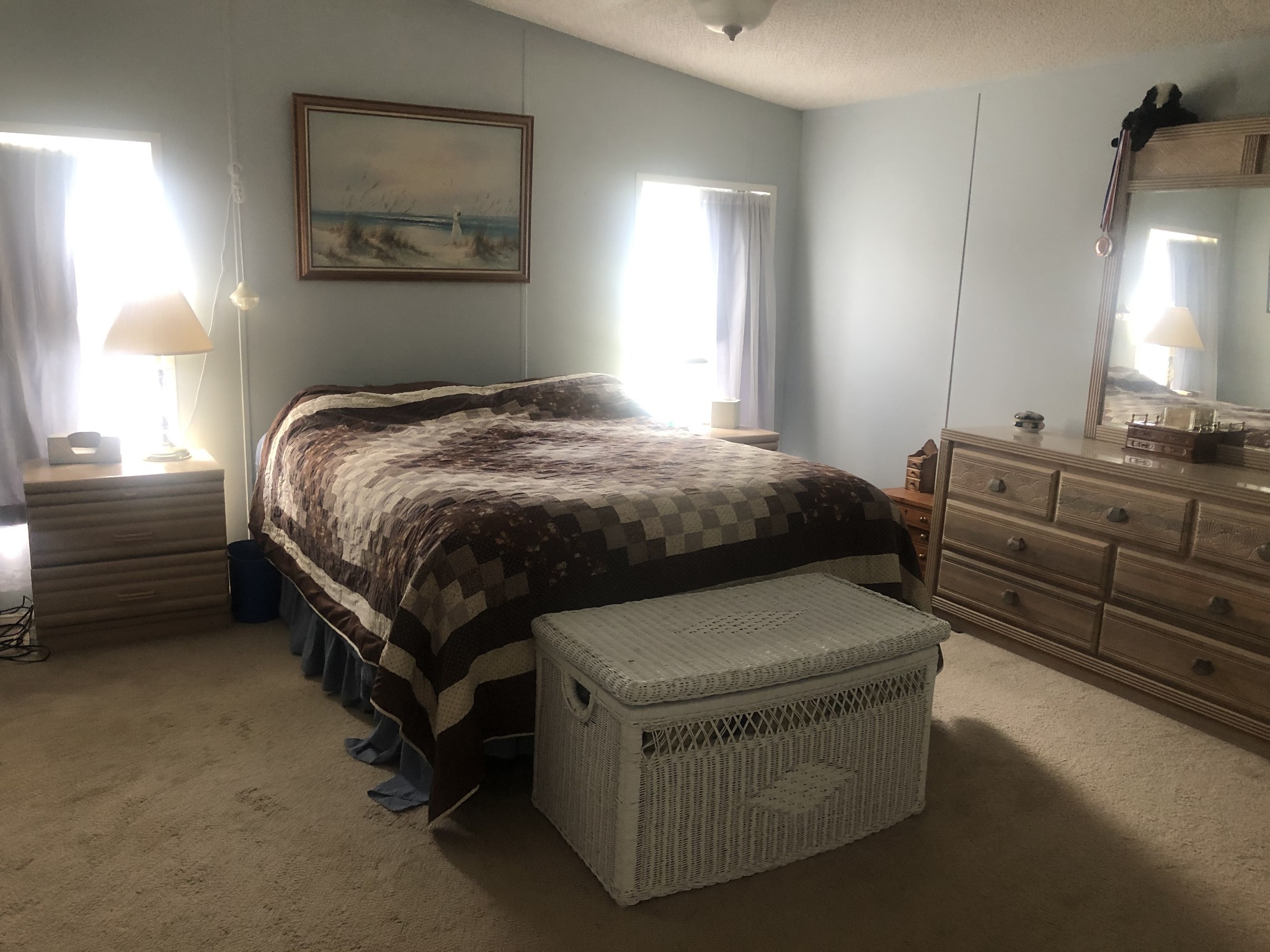 8063 Galen Road Lafayette, TN 37083 - Photo 13 of 18 a bedroom with a bed and a couch