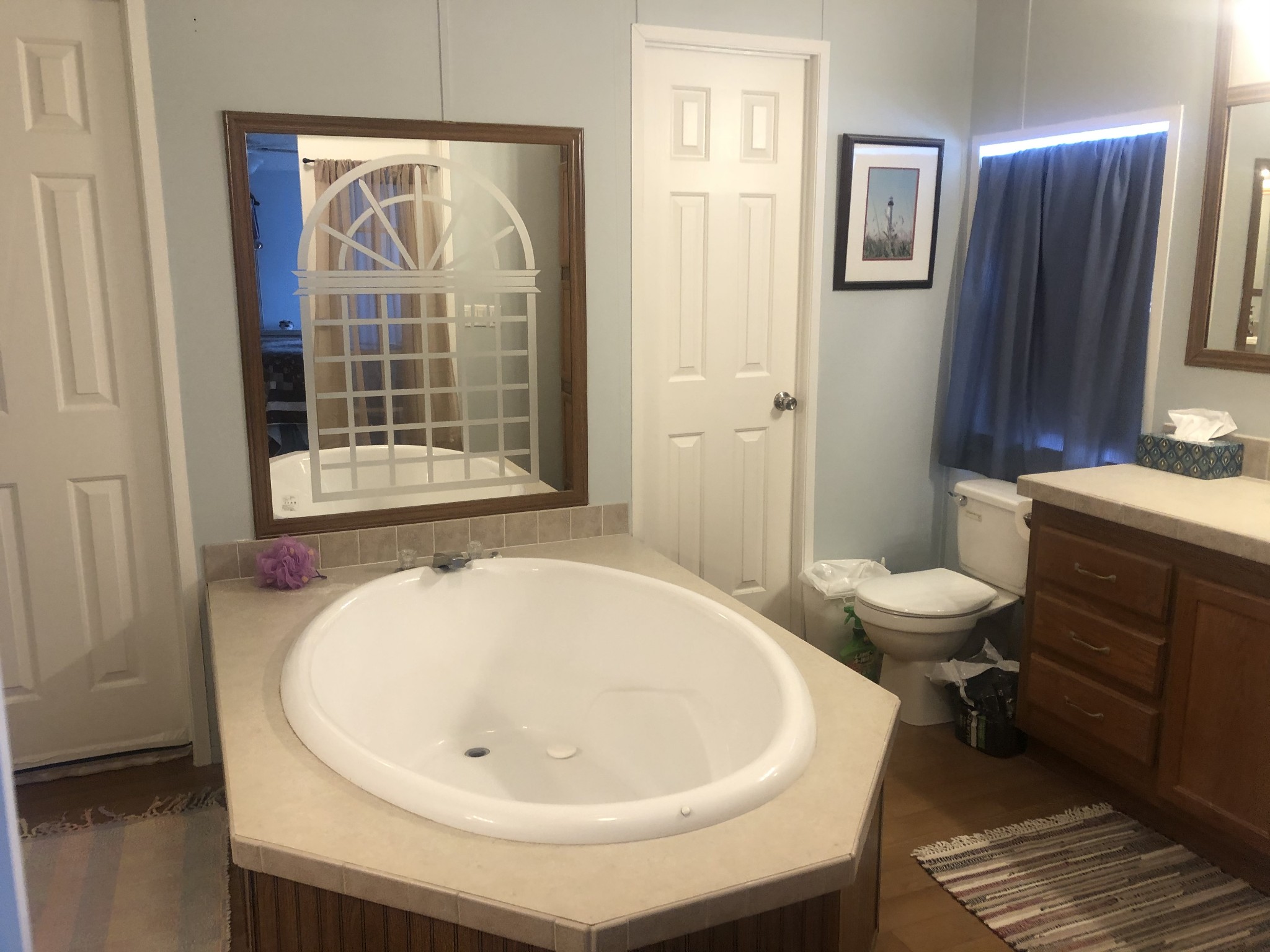 8063 Galen Road Lafayette, TN 37083 - Photo 15 of 18 a bathroom with a sink a toilet and shower