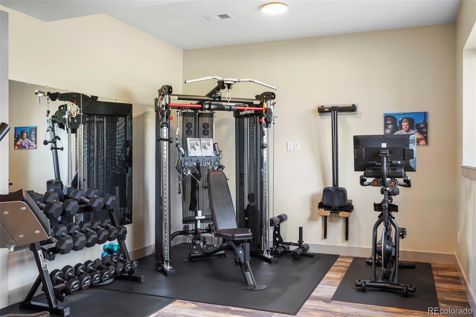 15411 Dinosaur Ridge Road Morrison, CO 80465 - Photo 30 of 50 a view of a room with gym equipment