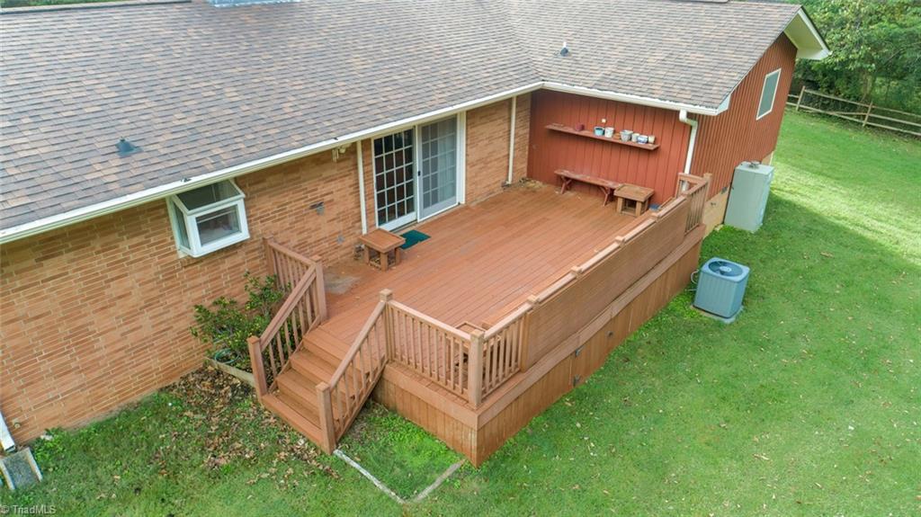 207 Forest Drive Graham, NC 27253 - Photo 9 of 34 Deck View.