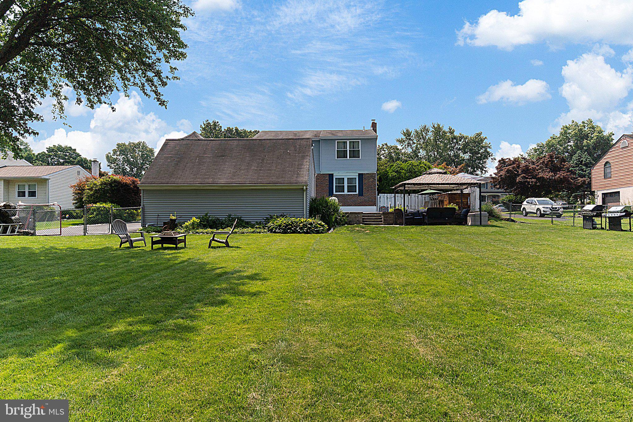 97 Highspire Road Richboro, PA 18954 - Photo 4 of 35 Rear View of Backyard