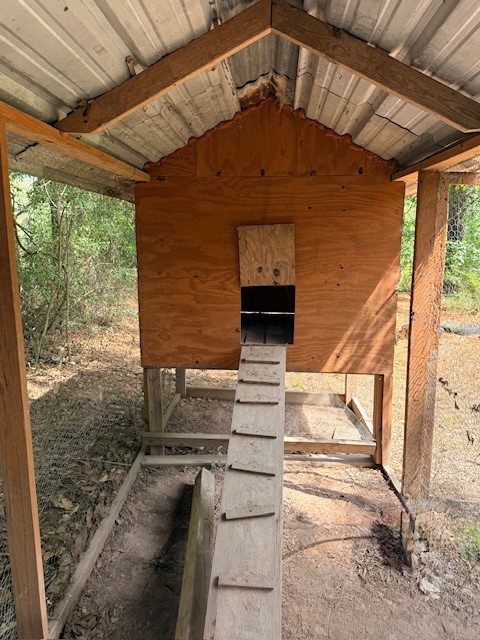 58 Roy Webb Road Huntsville, TX 77320 - Photo 30 of 31 Inside the chicken coop located behind the storage shed