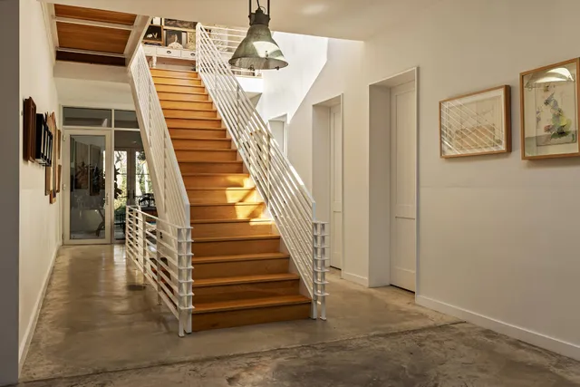 a view of entryway and hall