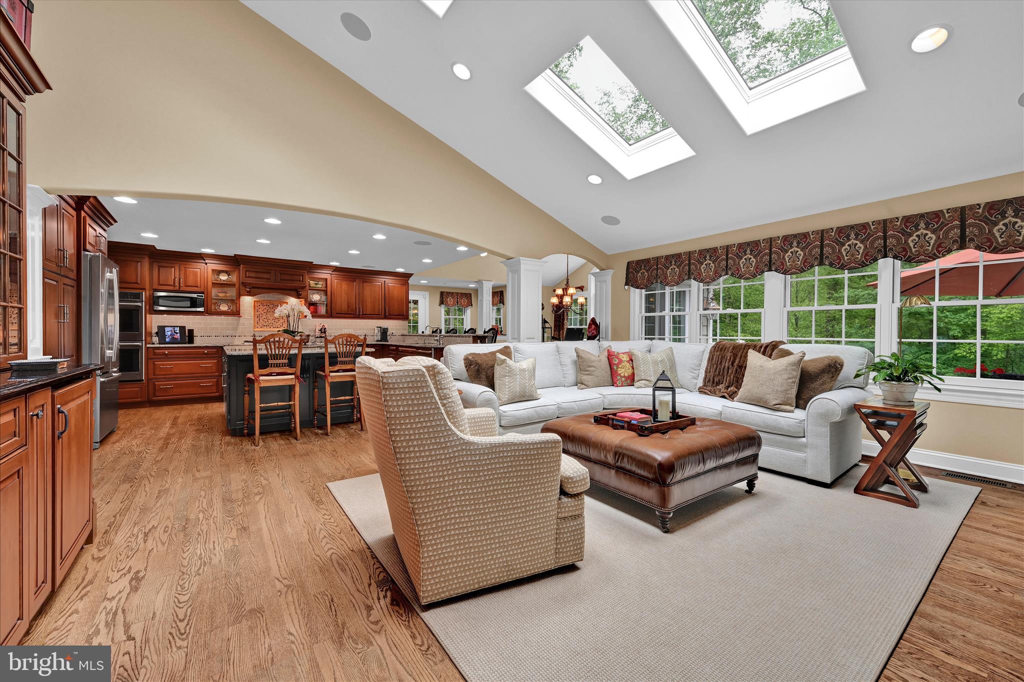 451 Cassatt Road Berwyn, PA 19312 - Photo 23 of 61 Abundant Natural Light and Beautiful Backyard View