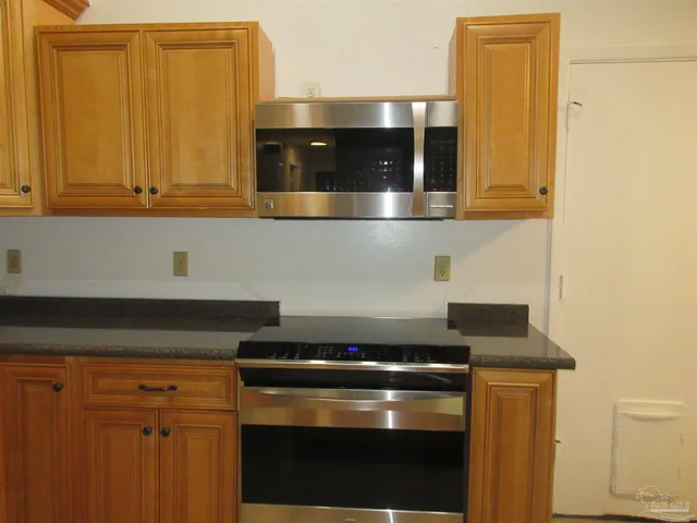 a close view of washer and dryer