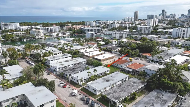 an aerial view of a city with lots of residential buildings