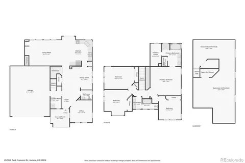 $675,000 | 25295 East Park Crescent Drive, Aurora, CO 80016