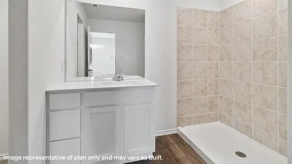 a bathroom with a sink and a bathtub