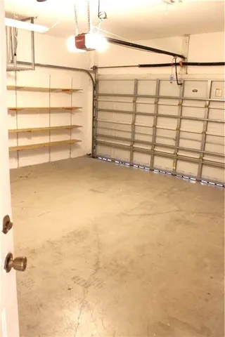 a utility room with a window