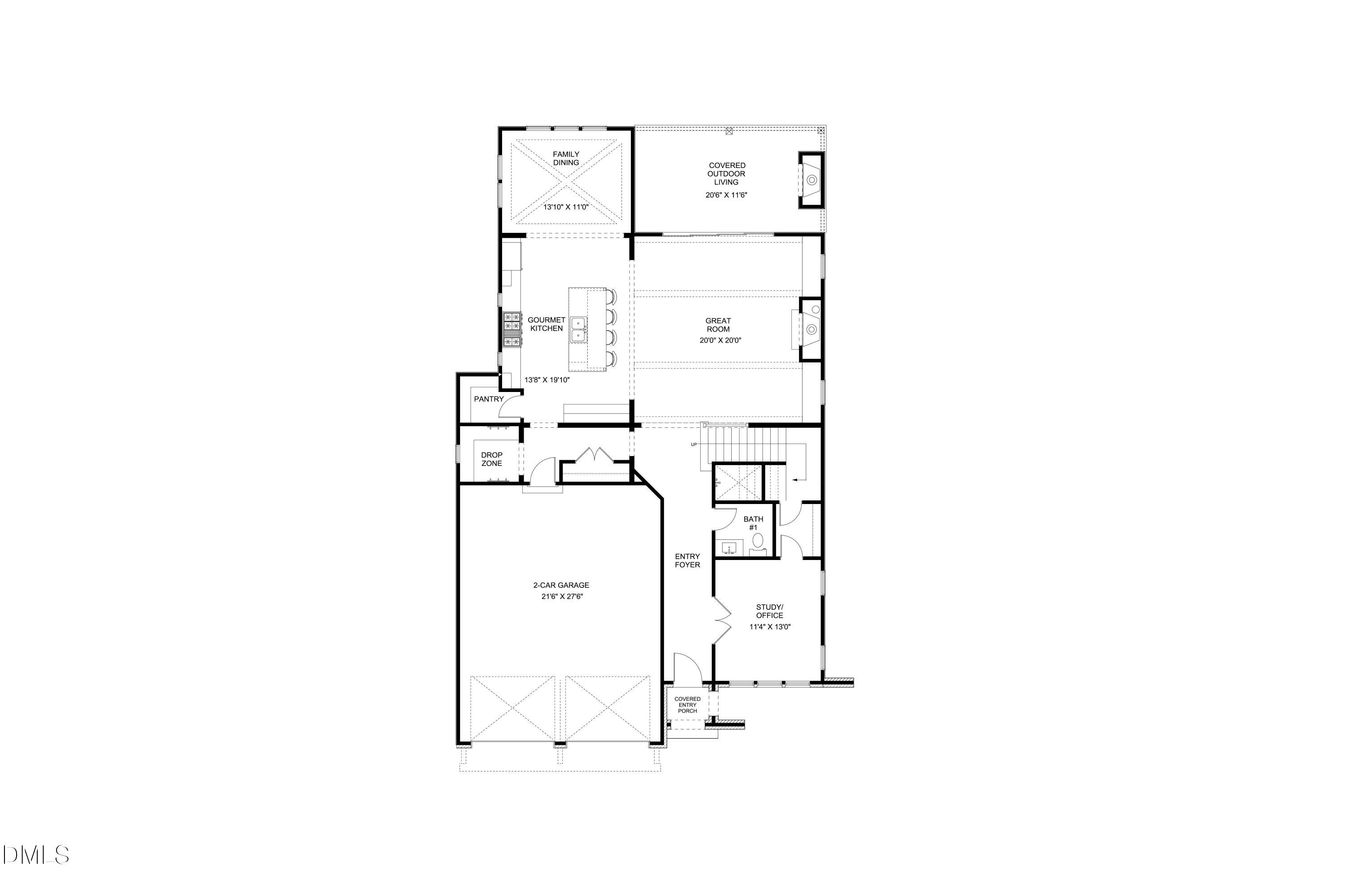 1112 Hardimont Road Raleigh, NC 27609 - Photo 2 of 13 a picture of floor plan