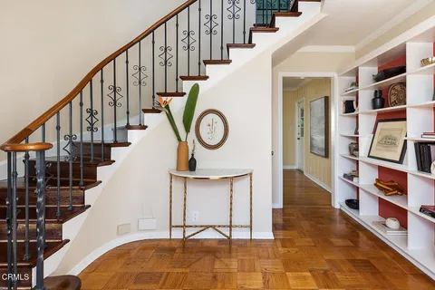 a view of entryway and hall