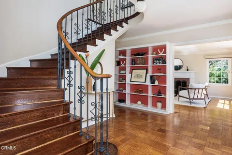 a view of entryway and hall