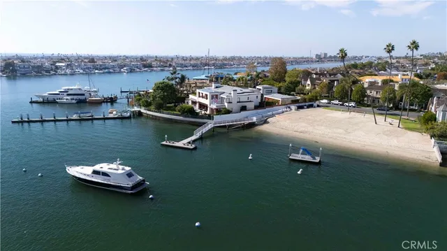 a view of a lake with a terrace