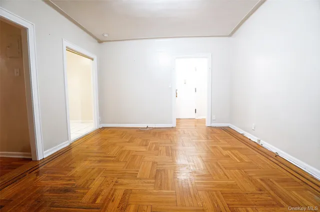 a view of empty room