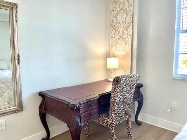 a view of front door