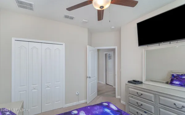 a view of a livingroom with furniture
