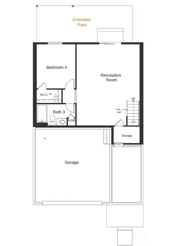 a view of a swimming pool with trees and buildings in the background