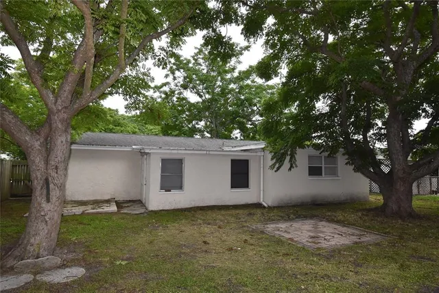 a view of outdoor space with trees