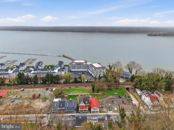 a view of a city and lake view