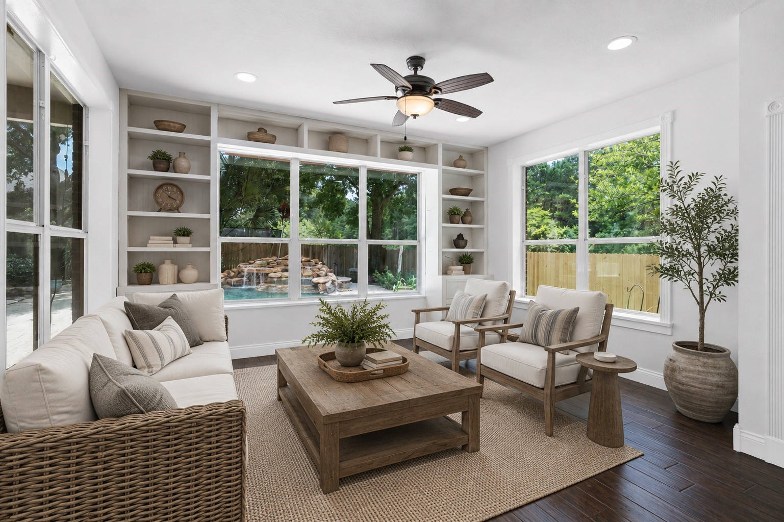20406 Ranger Point Court Katy, TX 77450 - Photo 21 of 50 Virtually Staged Sunroom Addition