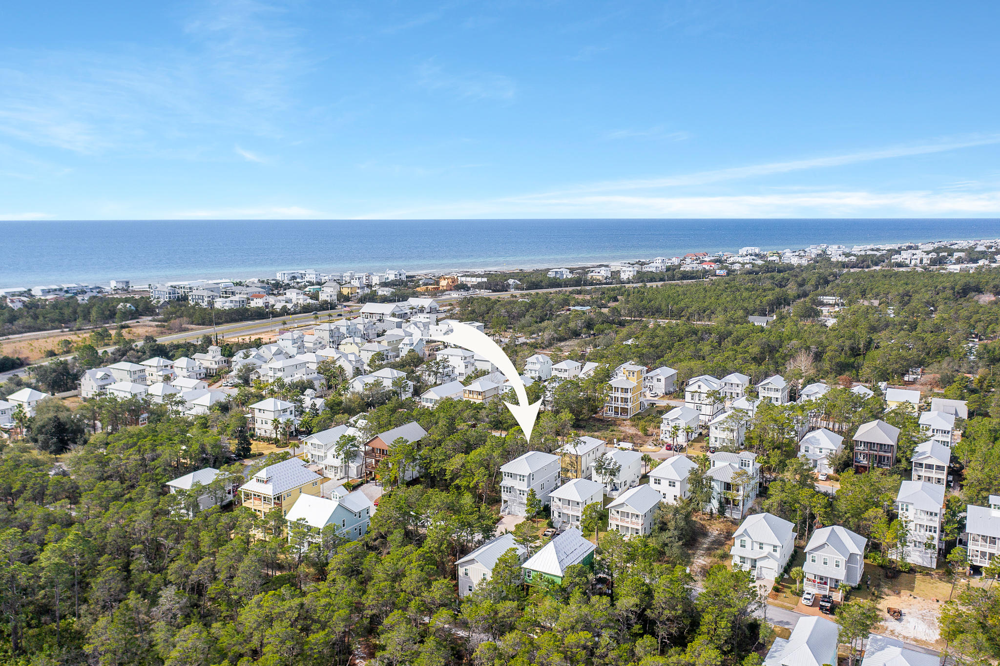 91 Grande Pointe Circle Inlet Beach, FL 32461 - Photo 5 of 49 a view of city and mountain