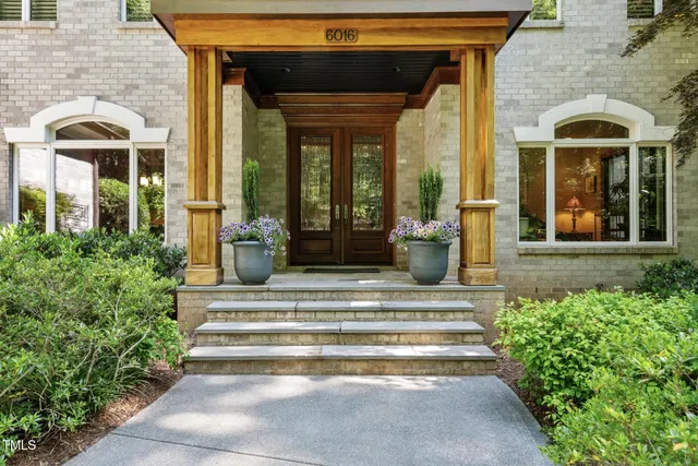a view of a house with a patio