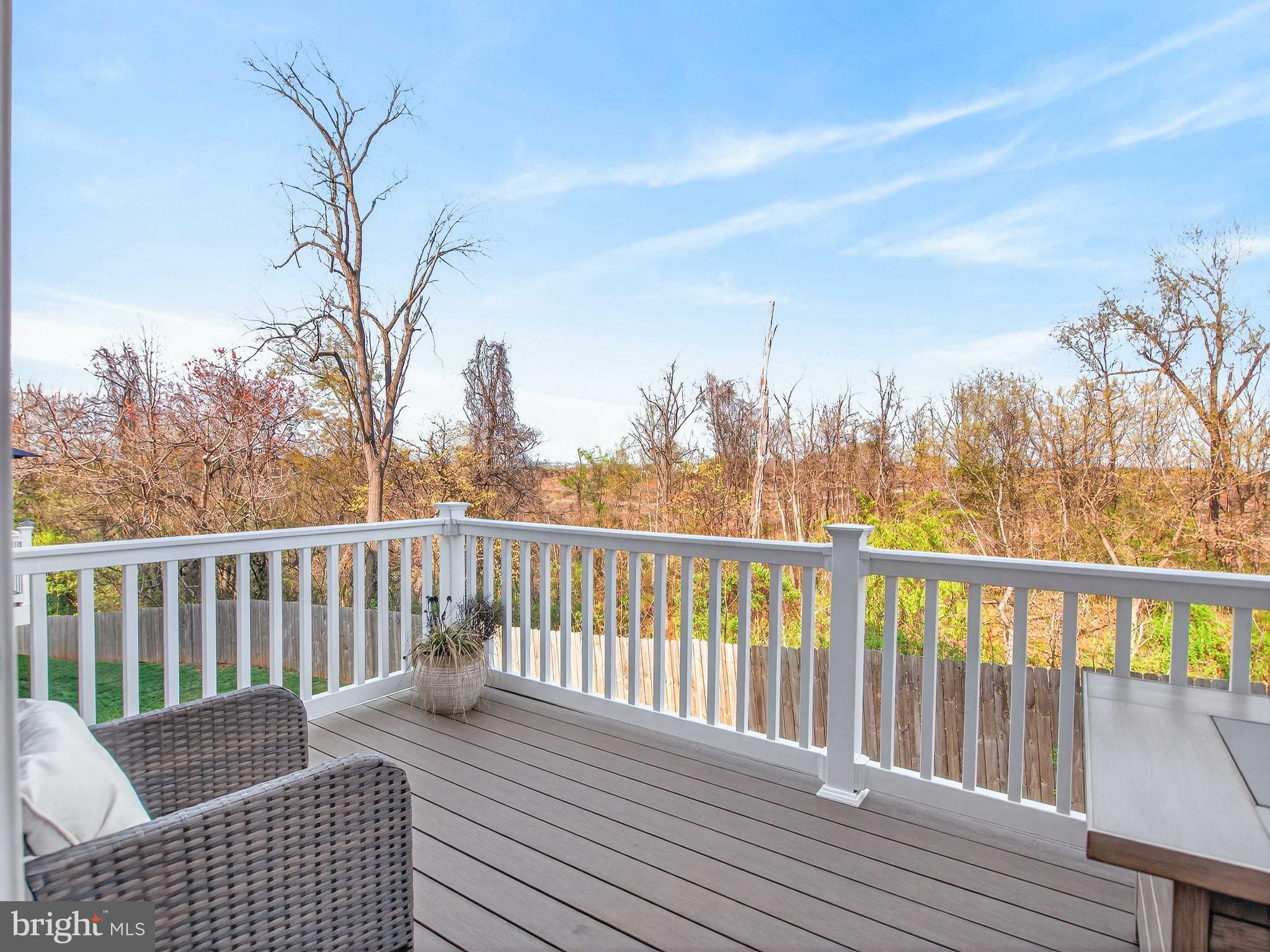 1724 Scenic Loop Culpeper, VA 22701 - Photo 13 of 29 a view of balcony with wooden floor and fence