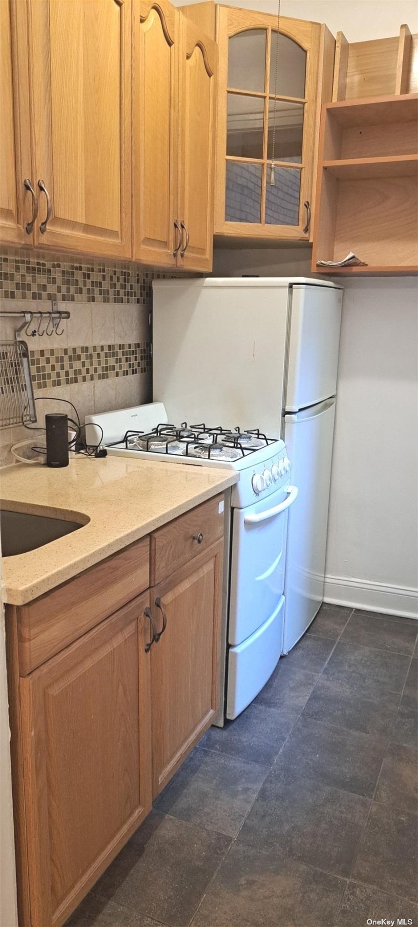 a kitchen with a sink and a cabinets