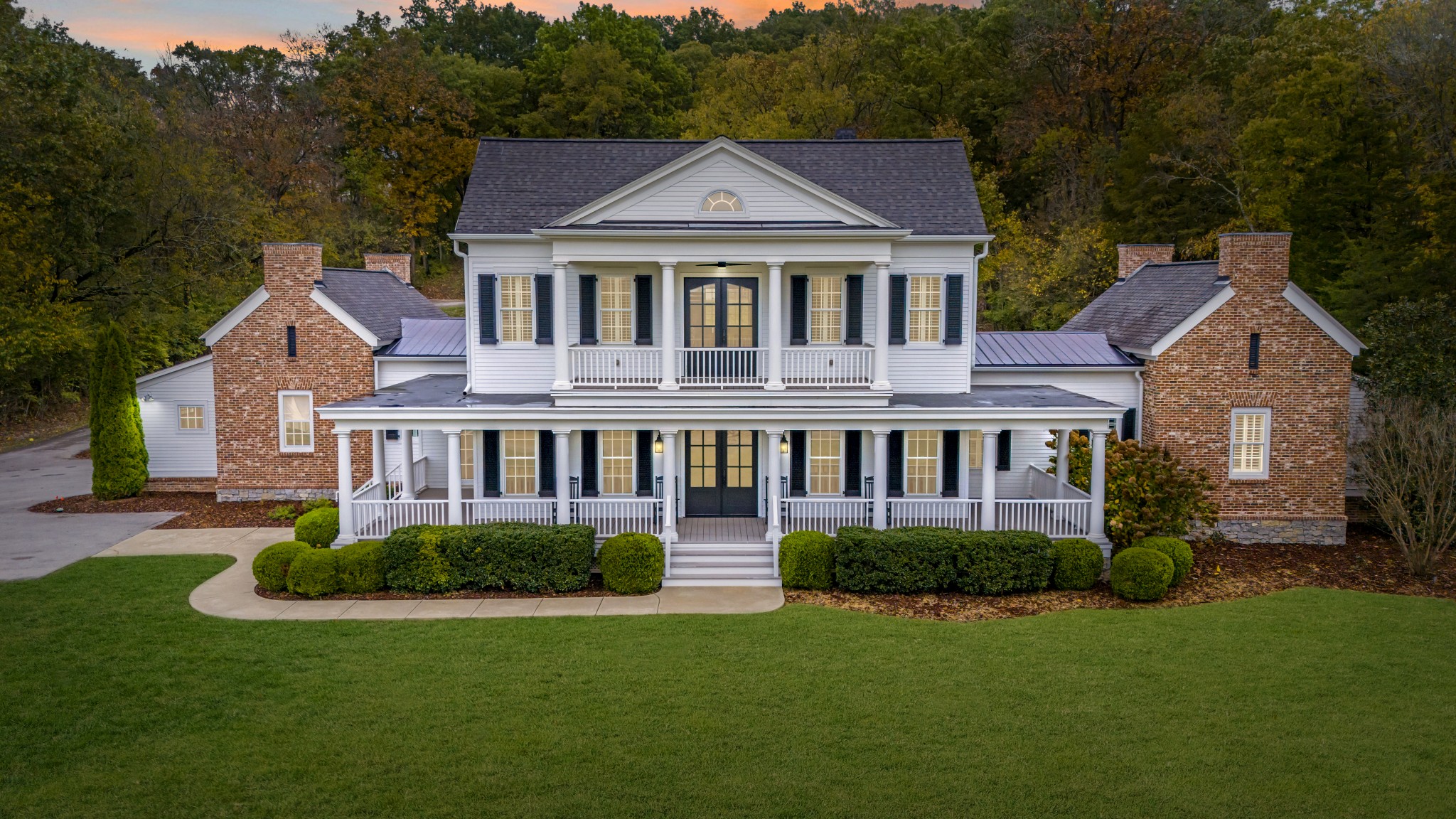 3290 Carl Road Franklin, TN 37064 - Photo 2 of 84 a front view of a house with a yard and trees